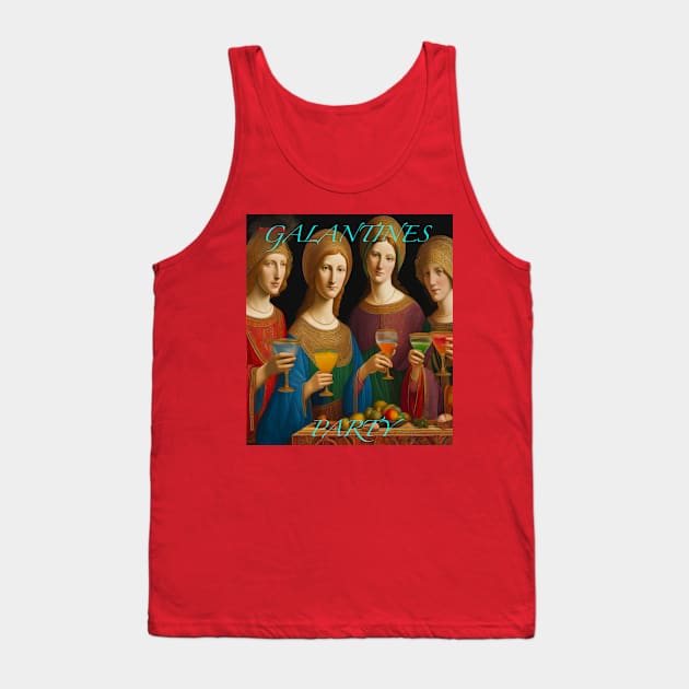 Medieval Galentines girls Tank Top by sailorsam1805